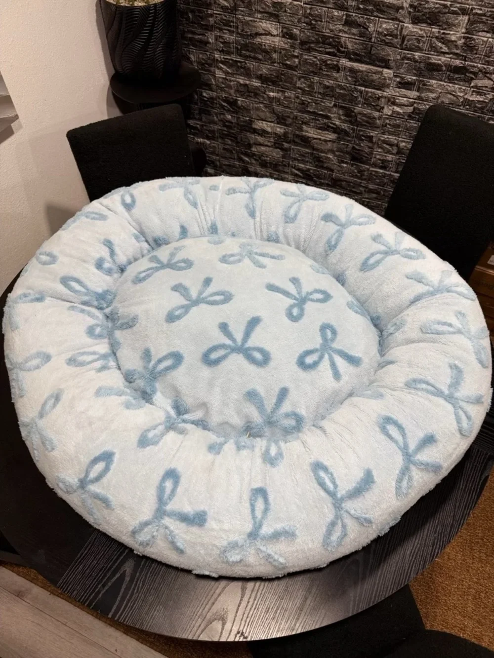 BEDSURE LARGE SIZE STUNNING BLUE BLOWS PET BED 🩵🐾🐾⭐️